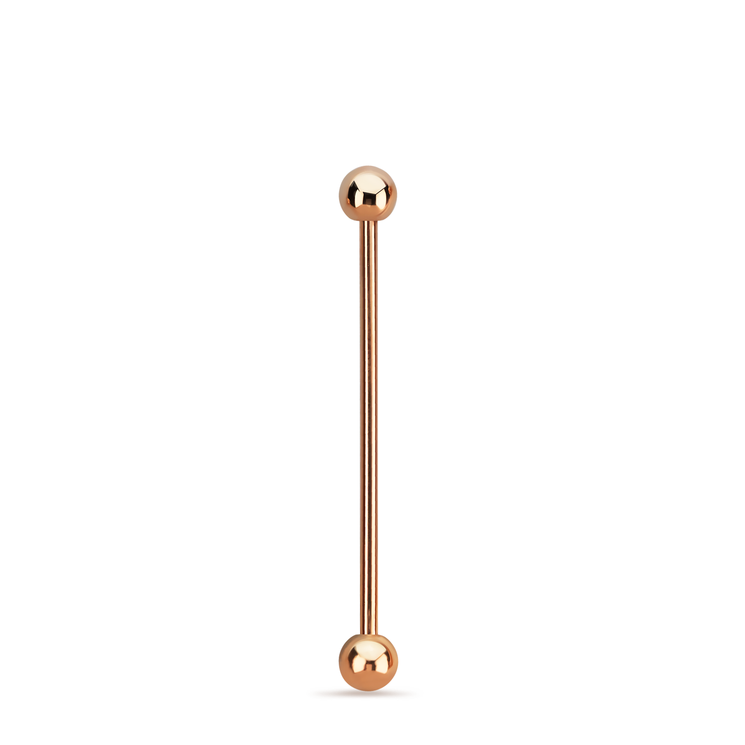 Rose gold barbell clearance