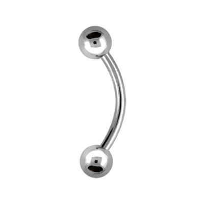 16g Surgical Steel Banana Bar – Keen on Piercing
