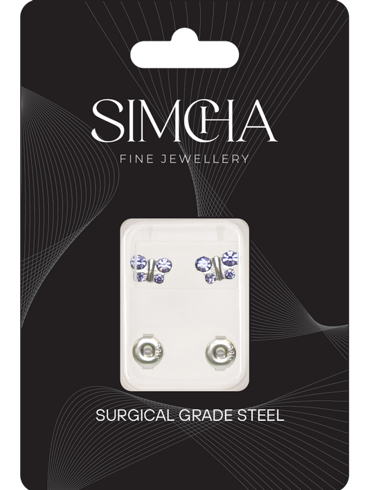 Tanzanite Butterfly Earrings Earrings