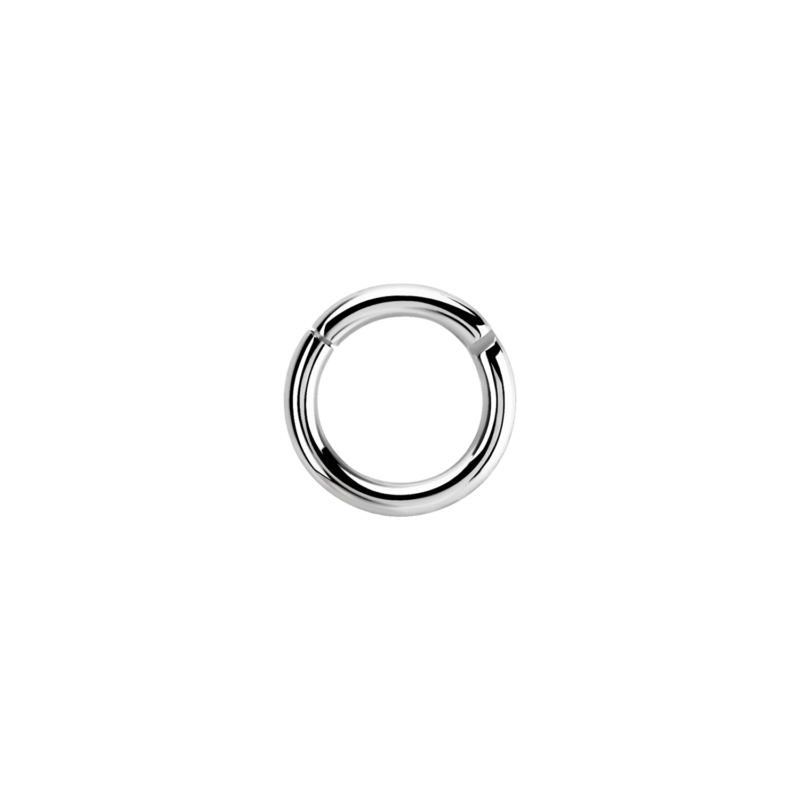16g Silver Surgical Steel Hinged Ring 5mm / Surgical Steel / Silver Hinged Ring