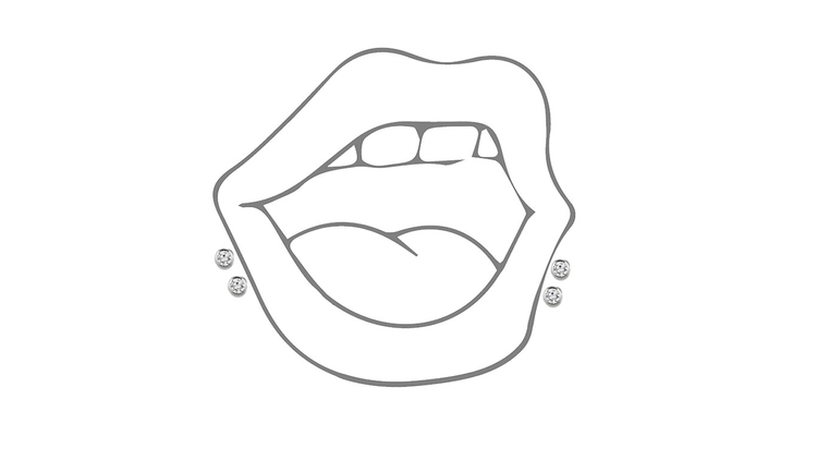 Shark bite hot sale piercing rings