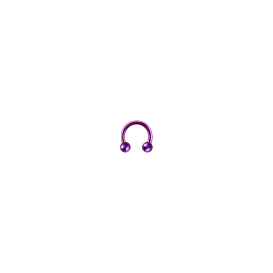 Purple Circular (Horse Shoe) With Balls