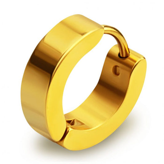 Gold Surgical Steel Huggie