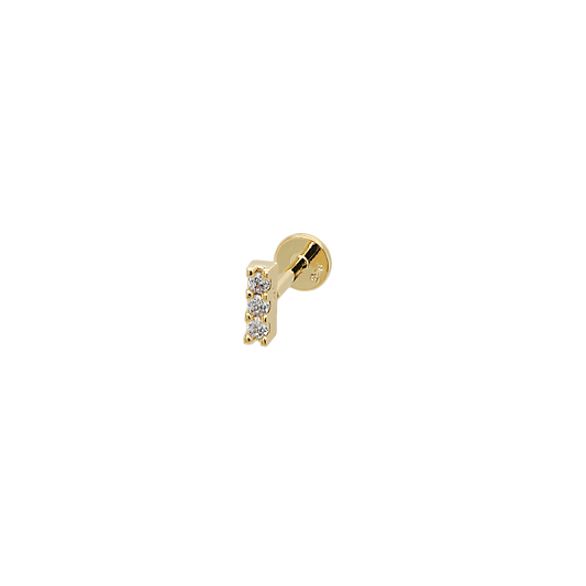 Gold Ascend Earring