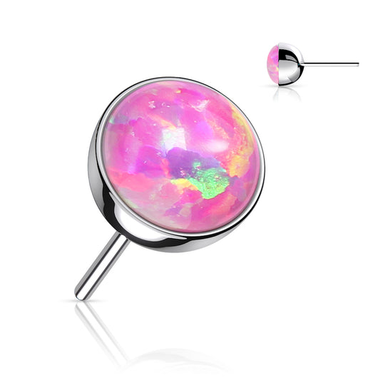 Titanium Pink Opal Threadless Top