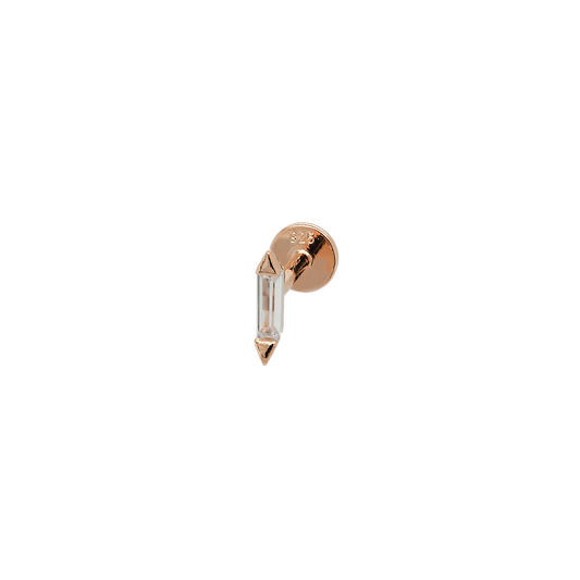 Rose Gold Deco Earring