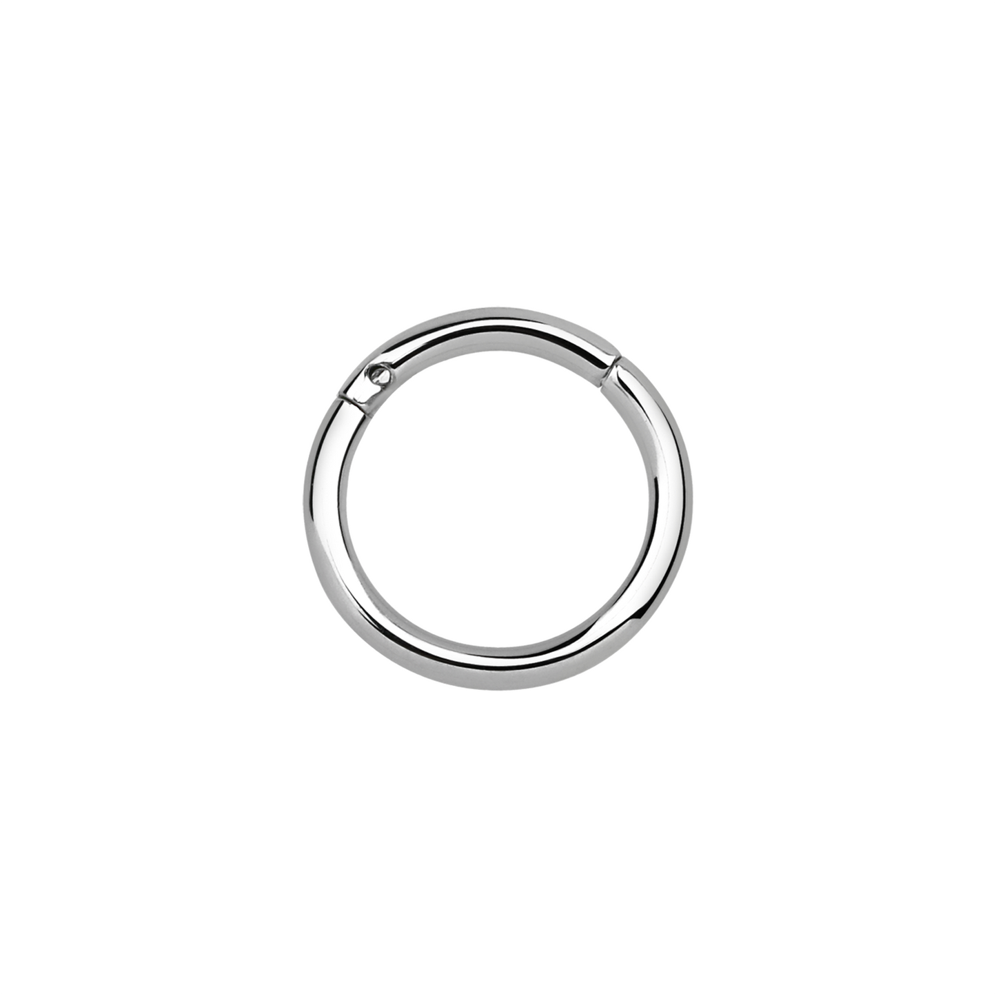 16g Silver Surgical Steel Hinged Ring