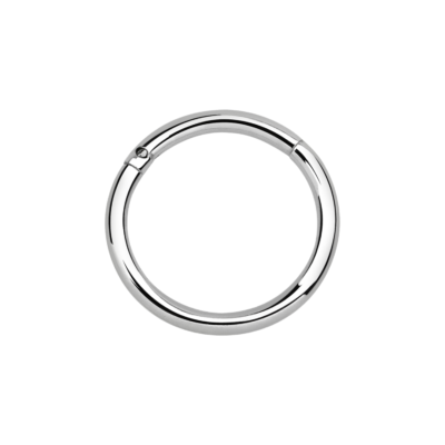 16g Silver Surgical Steel Hinged Ring
