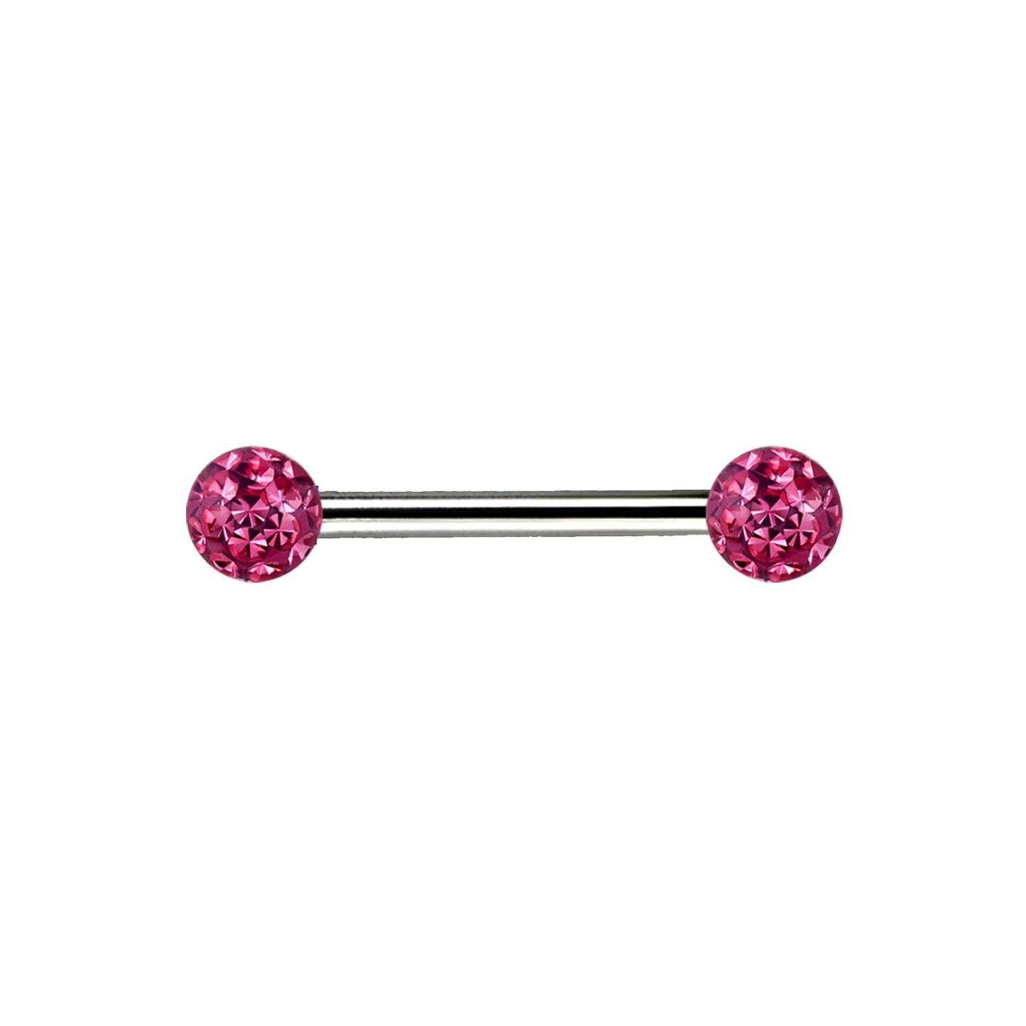 14g Titanium Ferido Jewel Bar Rose 12mm / Titanium / Rose Barbell