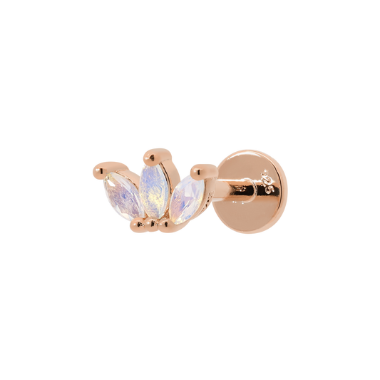 Rose Gold Melrose Earring
